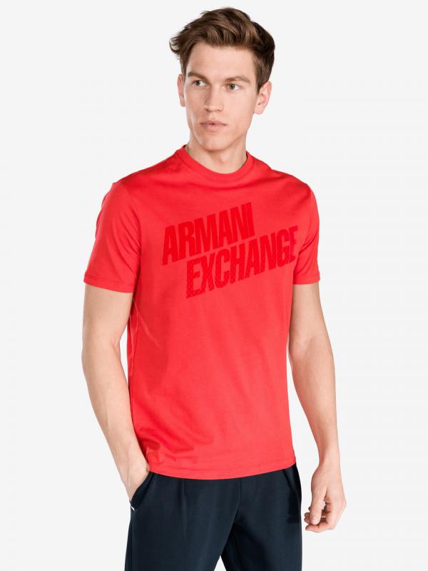 Triko Armani Exchange Červená