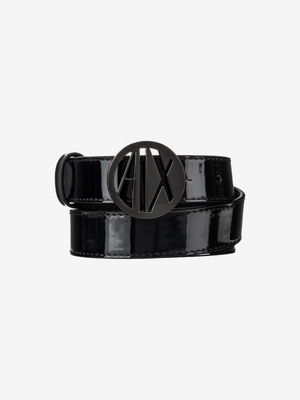 Pásek Armani Exchange Černá