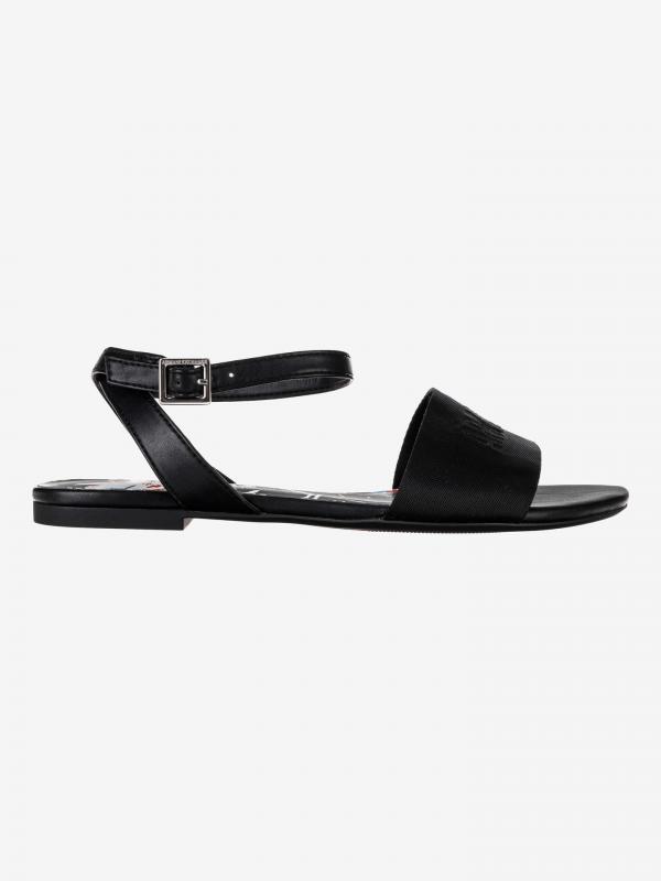 Sandále Armani Exchange Černá