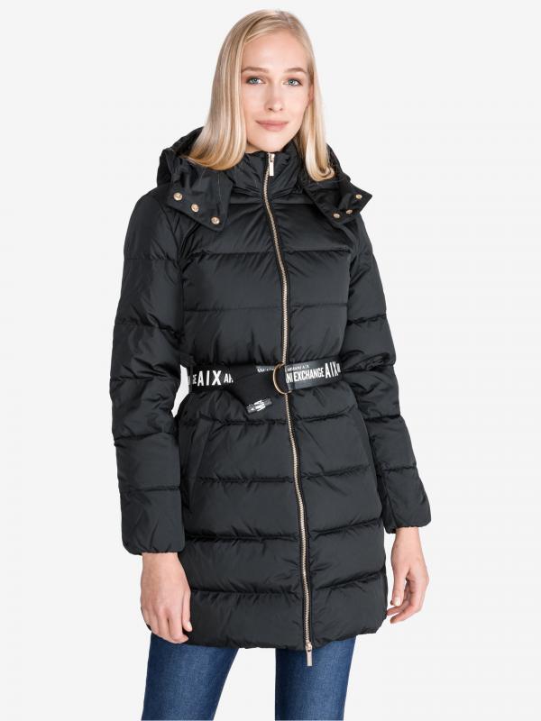 Kabát Armani Exchange Černá