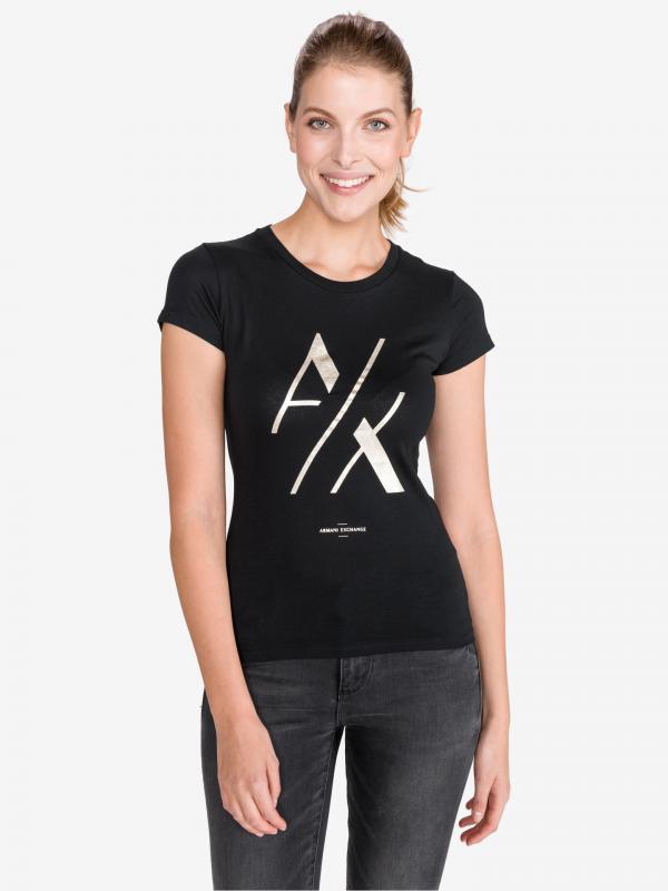 Triko Armani Exchange Černá