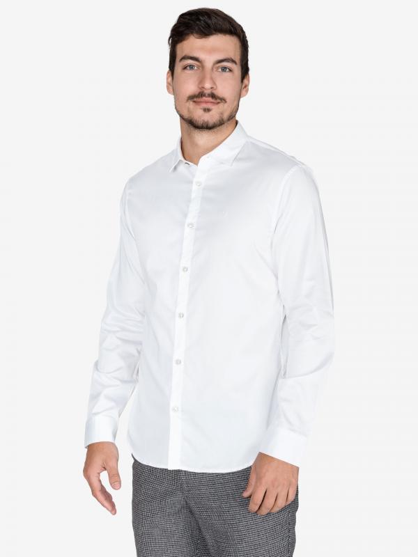 Košile Armani Exchange Bílá