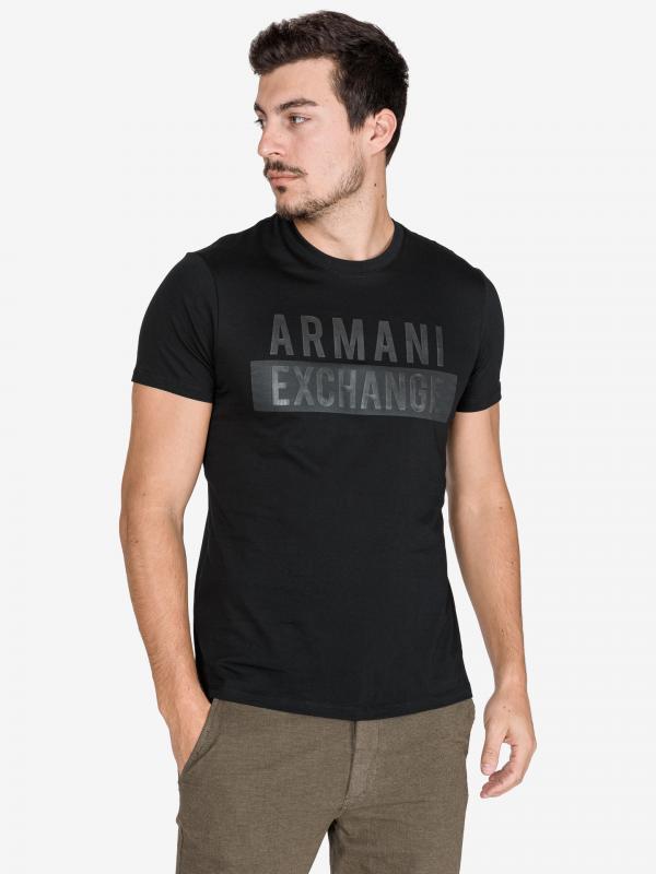 Triko Armani Exchange Černá