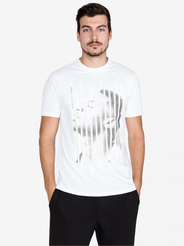 Triko Armani Exchange Bílá