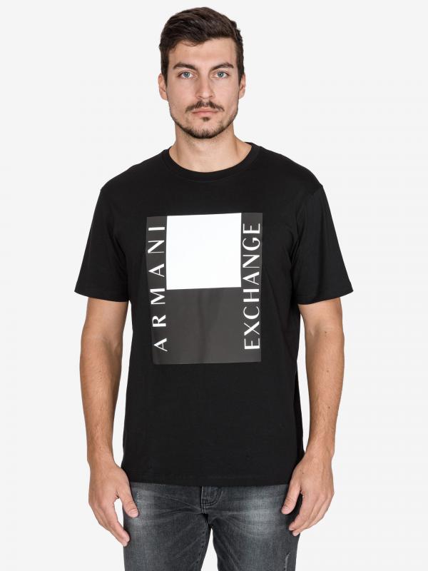 Triko Armani Exchange Černá