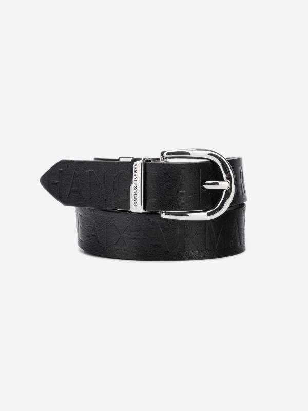 Pásek Armani Exchange Černá
