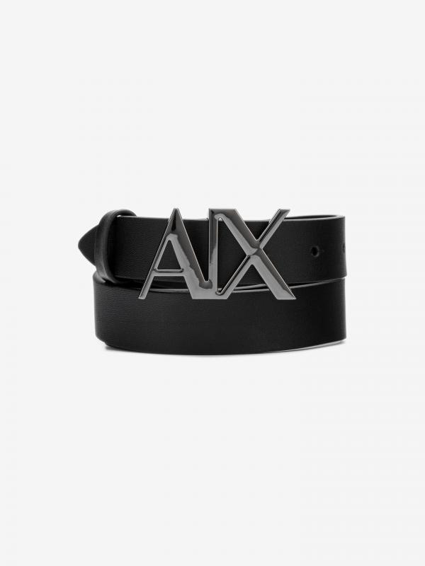Pásek Armani Exchange Černá