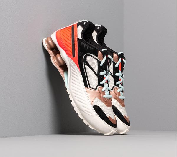 Nike Wmns Shox Enigma Sail/ Black-Mtlc Red Bronze-Pure Platinum