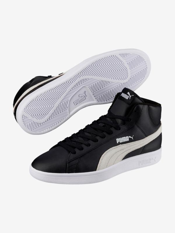 Boty Puma Smash V2 Mid L Černá