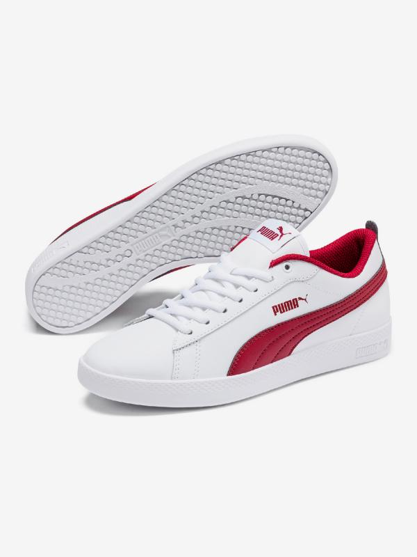 Boty Puma Smash Wns V2 L Bílá