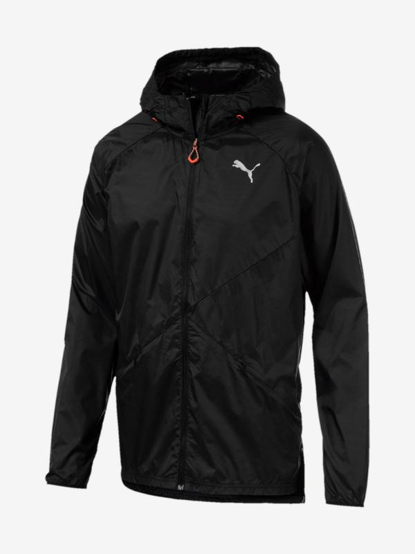 Bunda Puma Lightweight Hooded Jacket Černá