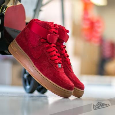 Nike Wmns Air Force 1 HI Suede University Red/ University Red