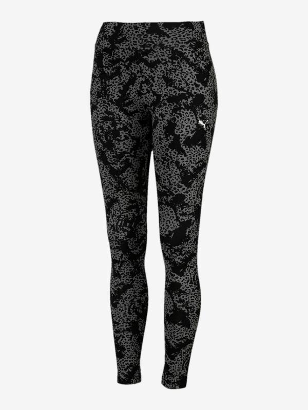 Legíny Puma Elevated Ess Aop Leggings Černá