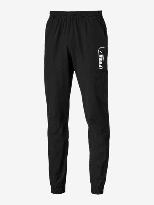 Tepláky Puma Nu-Tility Woven Pant Černá