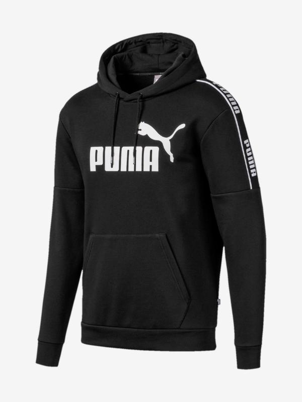 Mikina Puma Amplified Hoody Fl Černá