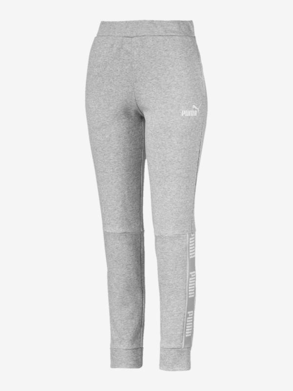 Tepláky Puma Amplified Pants Fl Šedá