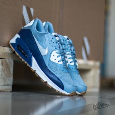 Nike Wmns Air Max 90 Essential Blue Grey/ Pure Platinum-Lyl Blue-Summit White
