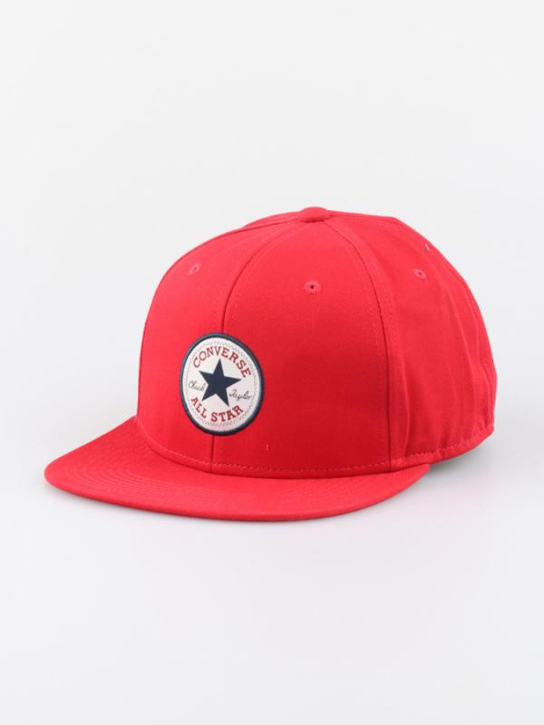 Kšiltovka Converse Chuck Patch Snapback Červená