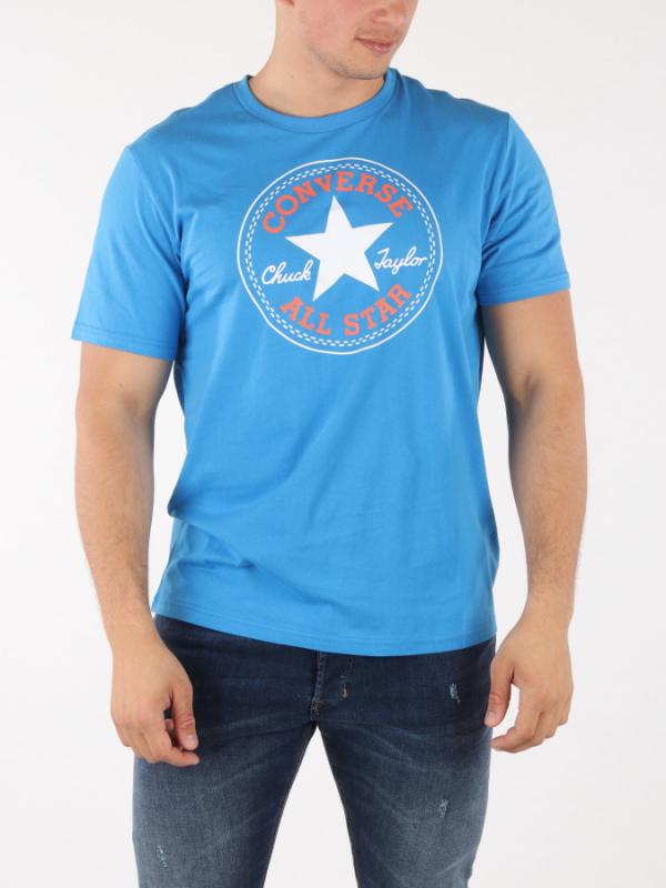 Tričko Converse M Chuck Patch Tee Modrá
