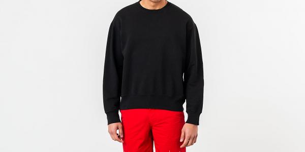 Our Legacy Patch Crewneck Black