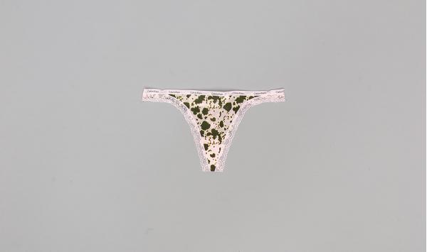Calvin Klein Thong Pink/ Green