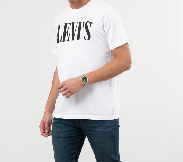 Levi's® Relaxed Graphic Tee White