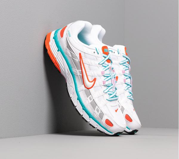 Nike W P-6000 White/ White-Oracle Aqua-Magic Flamingo