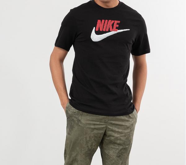 Nike Sportswear Tee Black/ University Red/ White