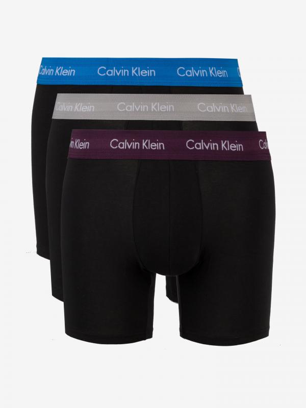 Boxerky 3 ks Calvin Klein Černá