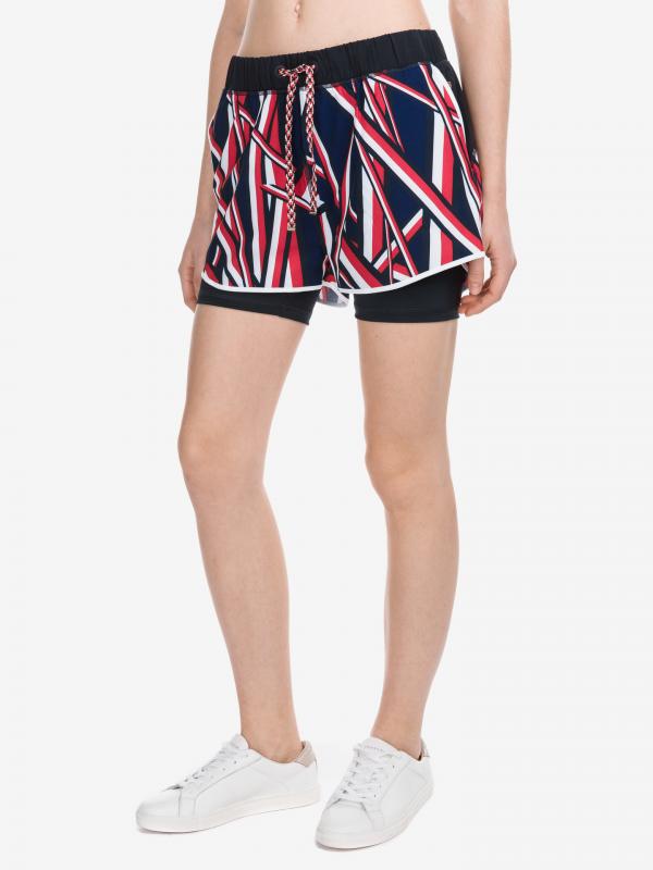 Athletic Šortky Tommy Hilfiger Modrá