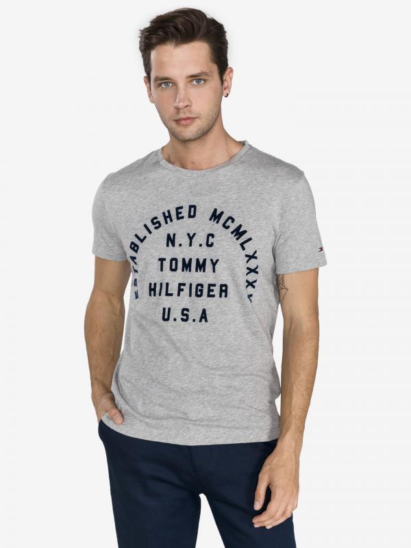 Triko Tommy Hilfiger Šedá