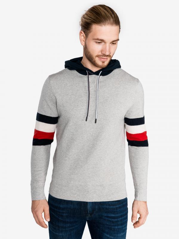 Svetr Tommy Hilfiger Šedá