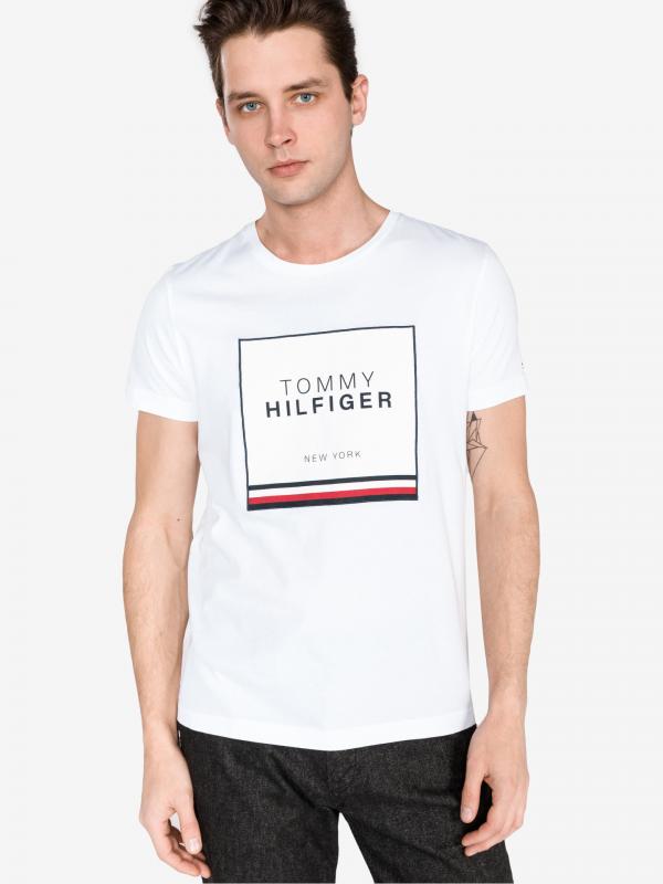 Triko Tommy Hilfiger Bílá