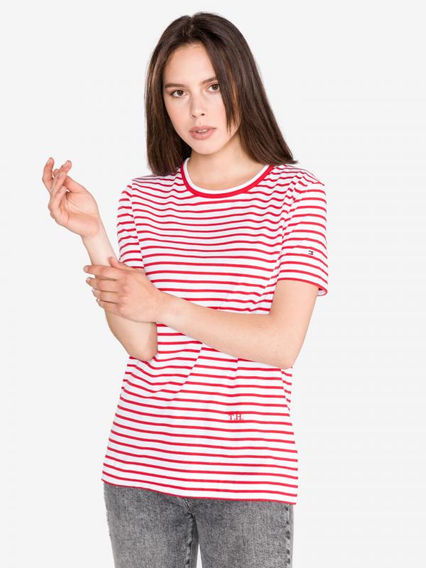 Essential Triko Tommy Hilfiger Červená