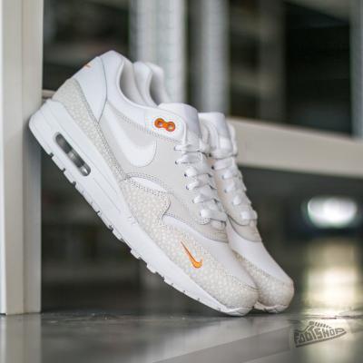 Nike Air Max 1 Premium Miniswoosh White/ White-Kumquat