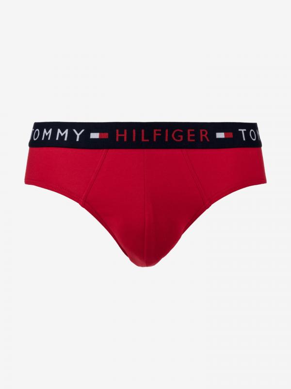 Slipy Tommy Hilfiger Červená