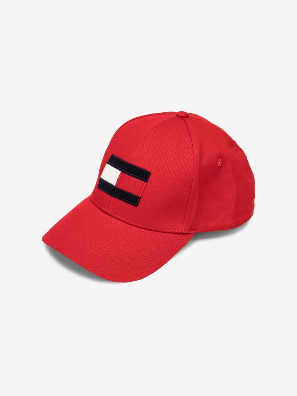 Kšiltovka Tommy Hilfiger Červená