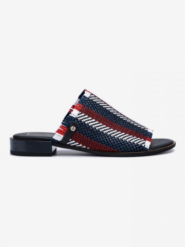 Pantofle Tommy Hilfiger Modrá