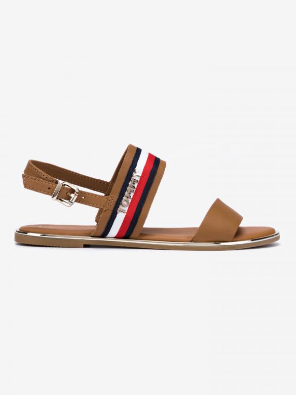 Sandále Tommy Hilfiger Hnědá