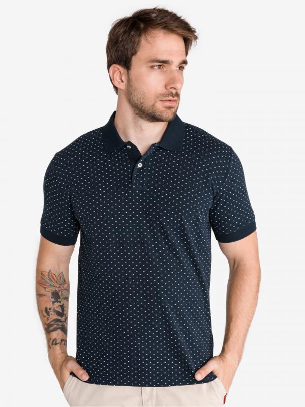 Polo triko Tommy Hilfiger Modrá