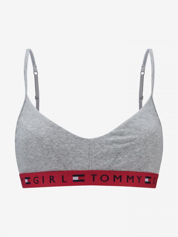 Podprsenka Tommy Hilfiger Šedá