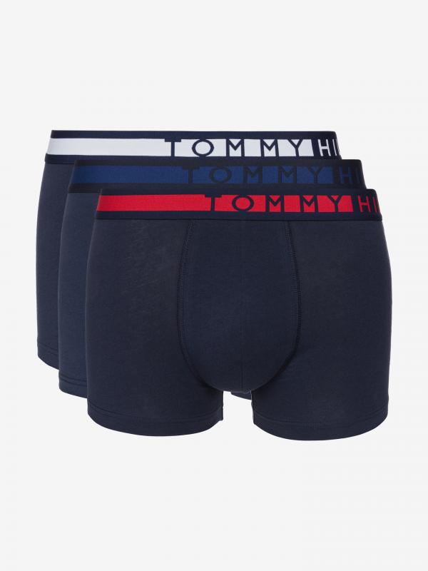 Boxerky 3 ks Tommy Hilfiger Modrá