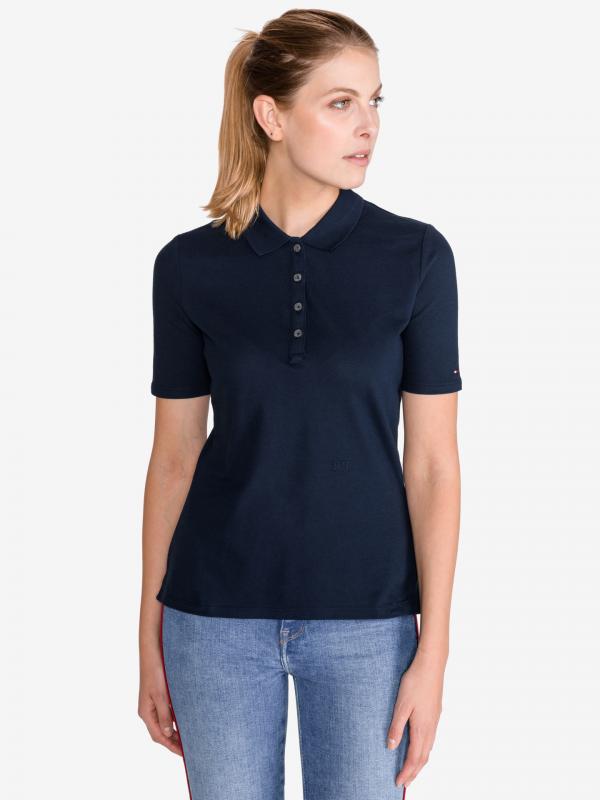 Essential Polo triko Tommy Hilfiger Modrá