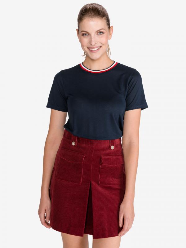 Triko Tommy Hilfiger Modrá