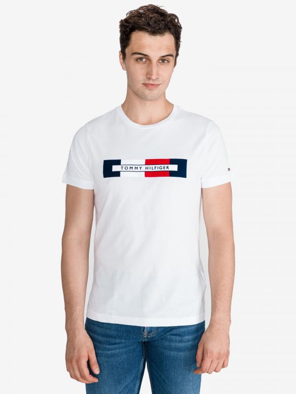 Triko Tommy Hilfiger Bílá
