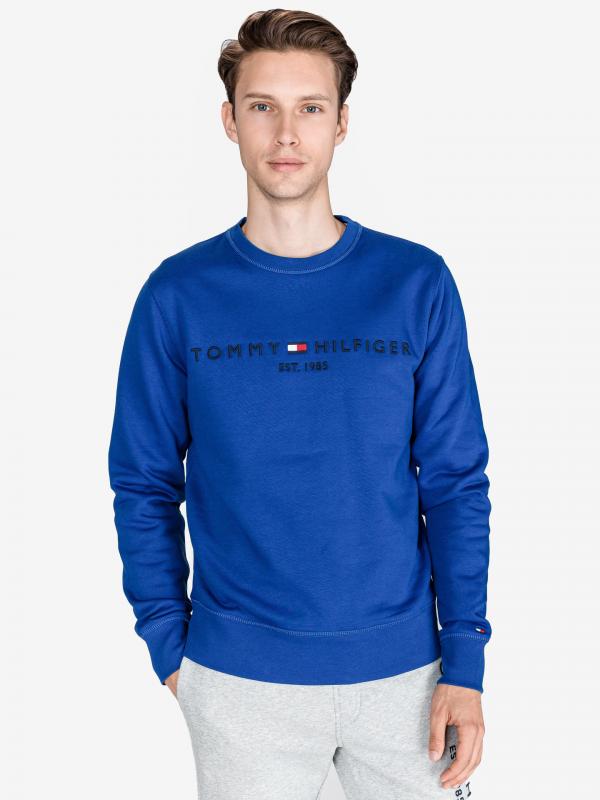 Mikina Tommy Hilfiger Modrá