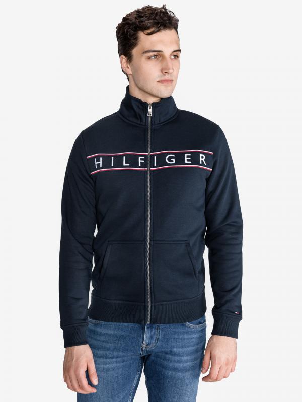 Mikina Tommy Hilfiger Modrá