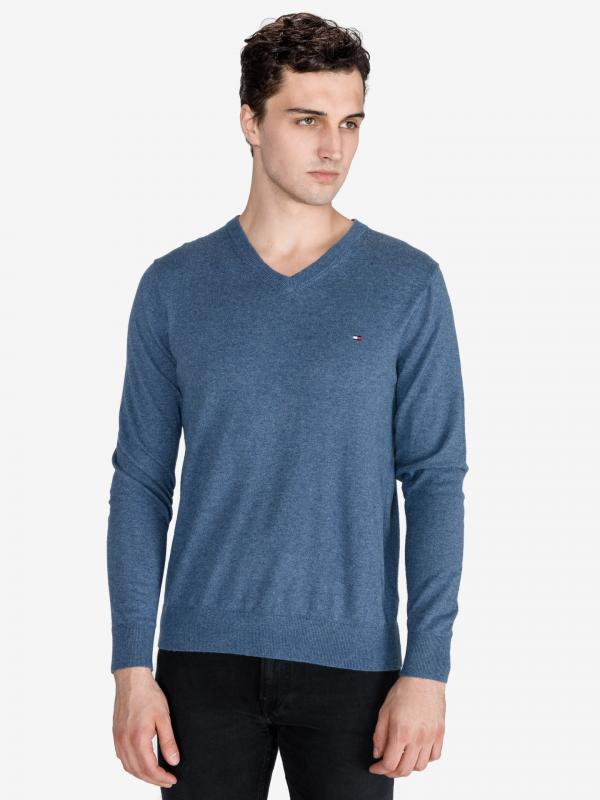 Svetr Tommy Hilfiger Modrá