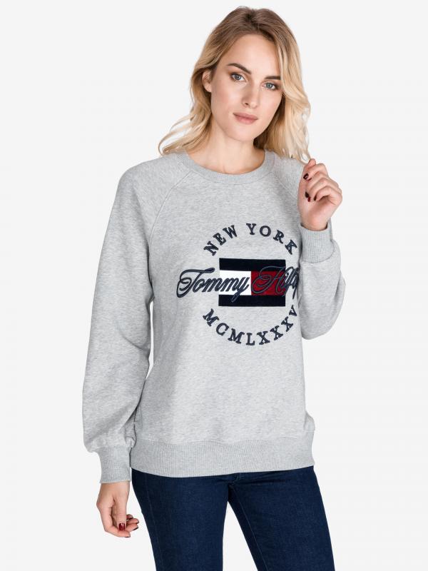 Lola Mikina Tommy Hilfiger Šedá
