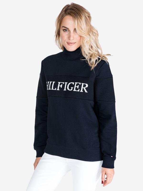 Laureen Mikina Tommy Hilfiger Modrá